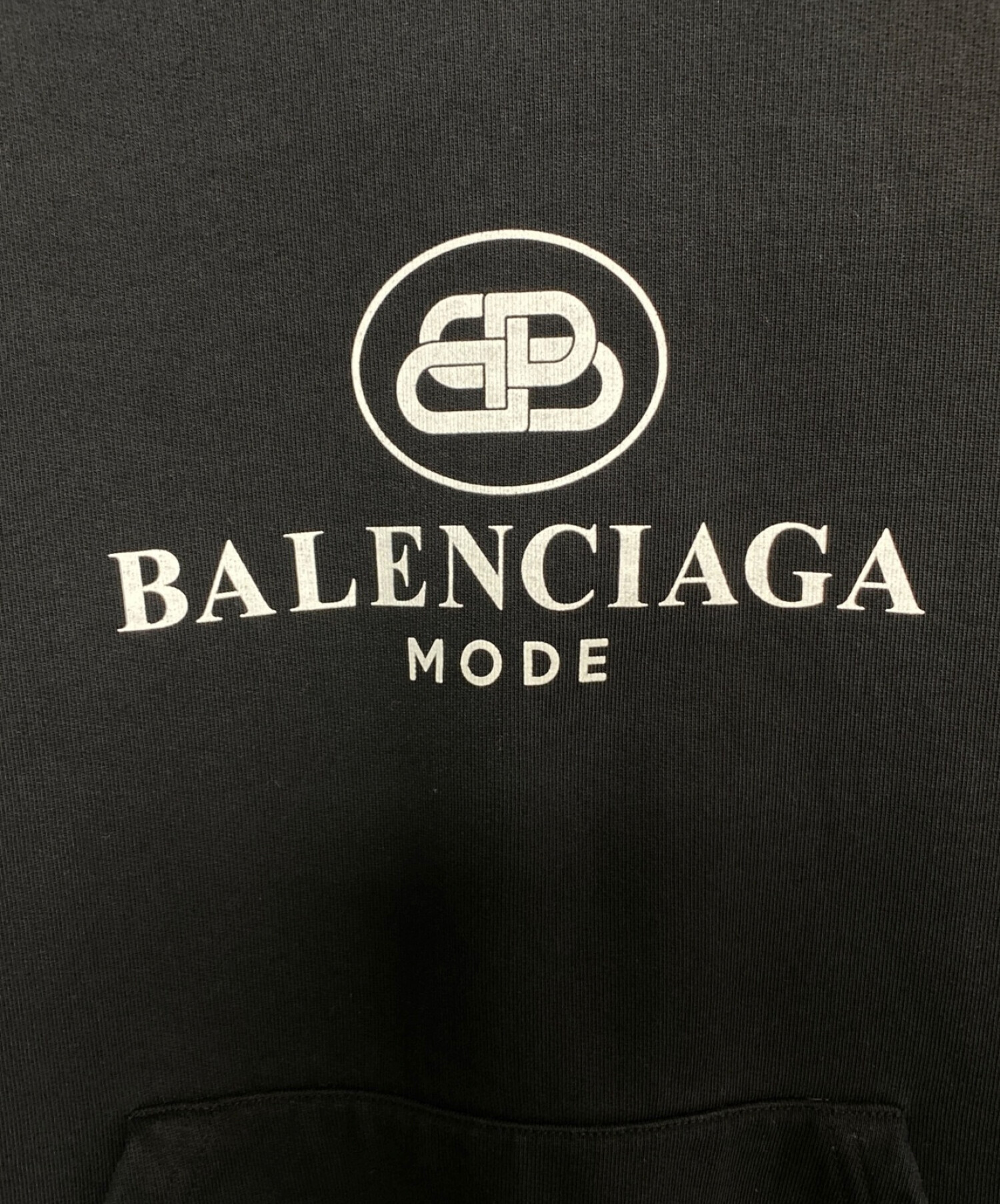 中古・古着通販】BALENCIAGA (バレンシアガ) ロゴプルオーバーパーカー