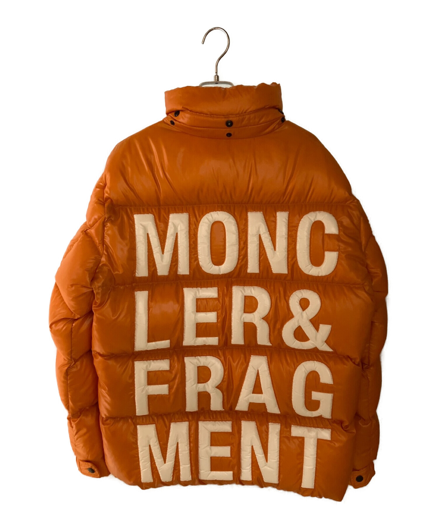 MONCLER GENIUS (モンクレール ジーニアス) FRAGMENT (フラッグメント) HANRIOT/ダウンジャケット オレンジ サイズ:2