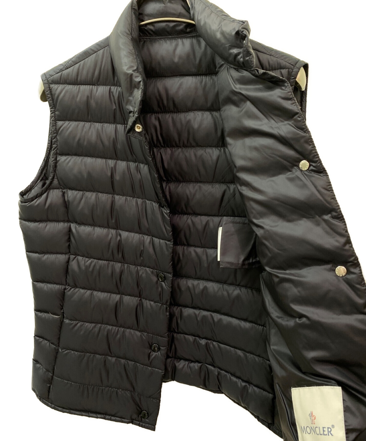 中古・古着通販】MONCLER (モンクレール) LIANE/ダウンベスト ブラック サイズ:1｜ブランド・古着通販 トレファク公式【TREFAC  FASHION】スマホサイト