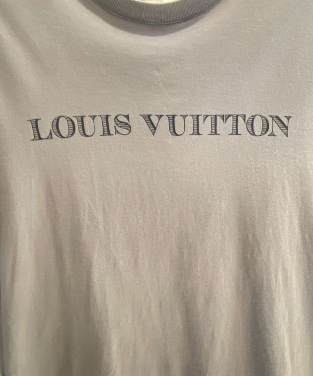 中古・古着通販】LOUIS VUITTON (ルイ ヴィトン) ロゴクルーネックT ...