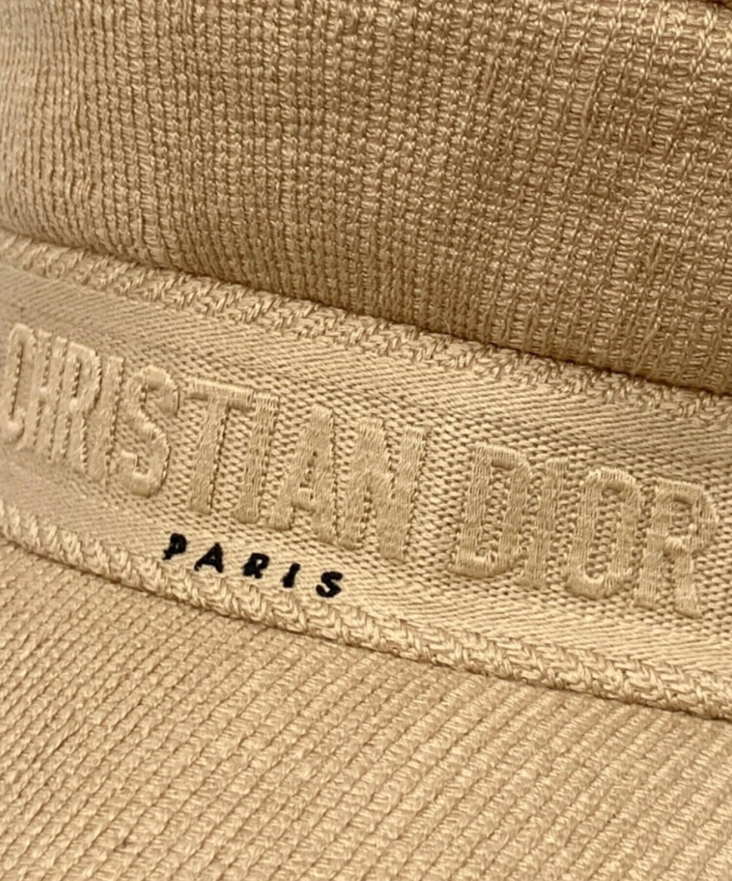 中古・古着通販】Christian Dior (クリスチャン ディオール) ロゴキャスケット ベージュ サイズ:57㎝｜ブランド・古着通販  トレファク公式【TREFAC FASHION】スマホサイト