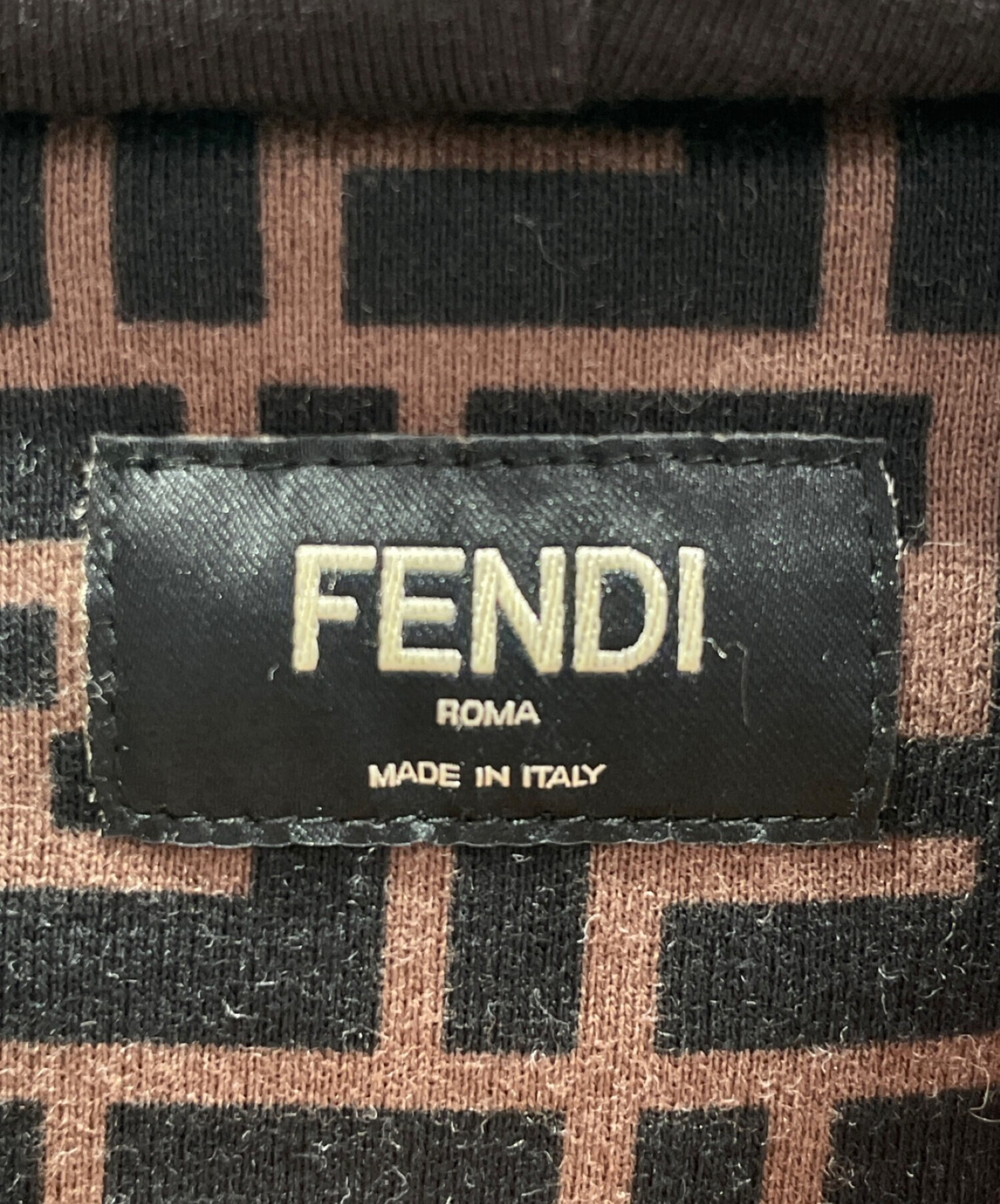 中古・古着通販】FENDI (フェンディ) ズッカ柄プルオーバーパーカー