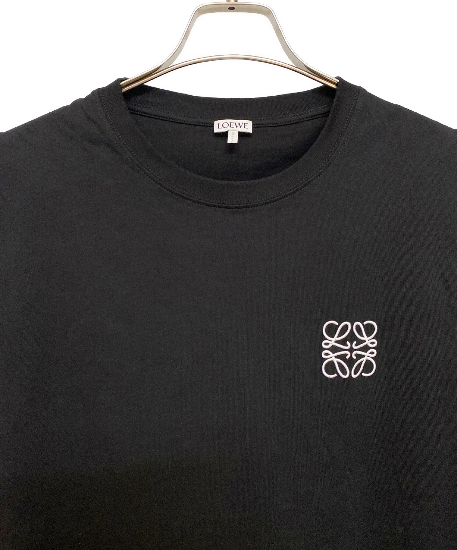 中古・古着通販】LOEWE (ロエベ) アナグラムロゴTシャツ ブラック サイズ:M｜ブランド・古着通販 トレファク公式【TREFAC  FASHION】スマホサイト