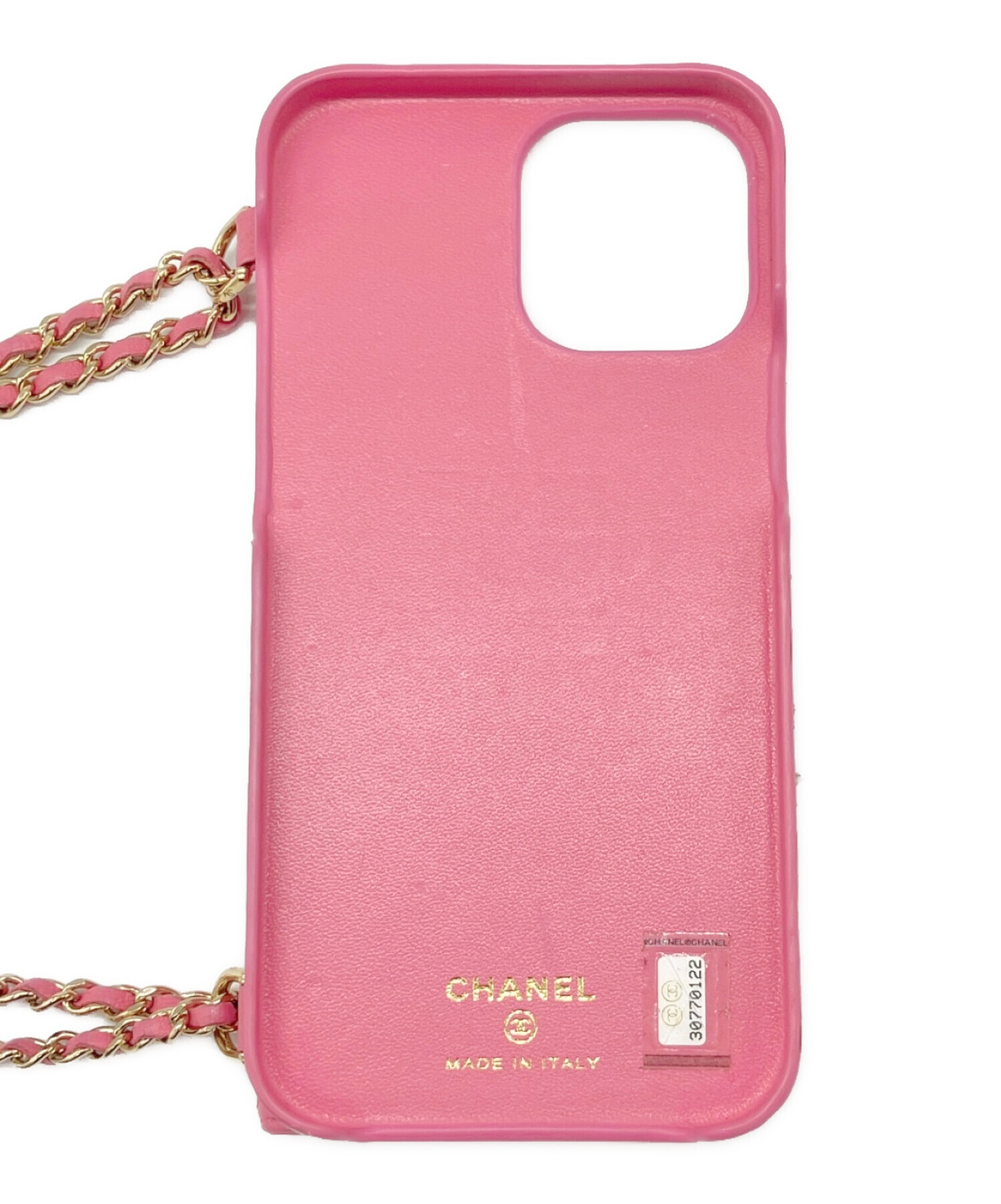 中古・古着通販】CHANEL (シャネル) iPhone12 Pro Maxケース ピンク｜ブランド・古着通販 トレファク公式【TREFAC  FASHION】スマホサイト