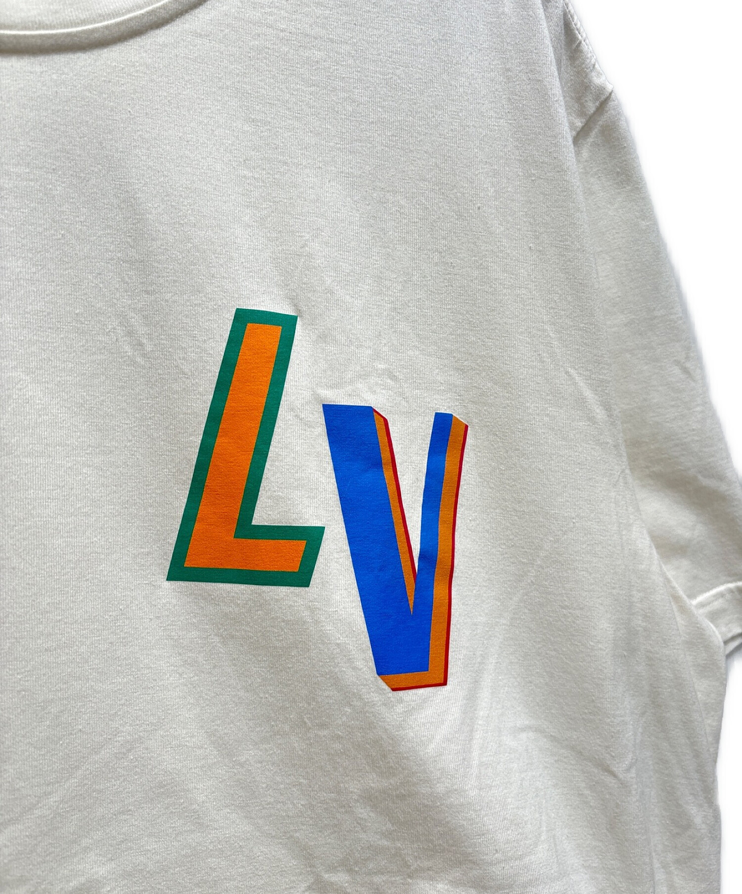 LOUIS VUITTON (ルイ ヴィトン) LV×NBA Basketball Short-Sleeved T-shirt アイボリー サイズ:4L