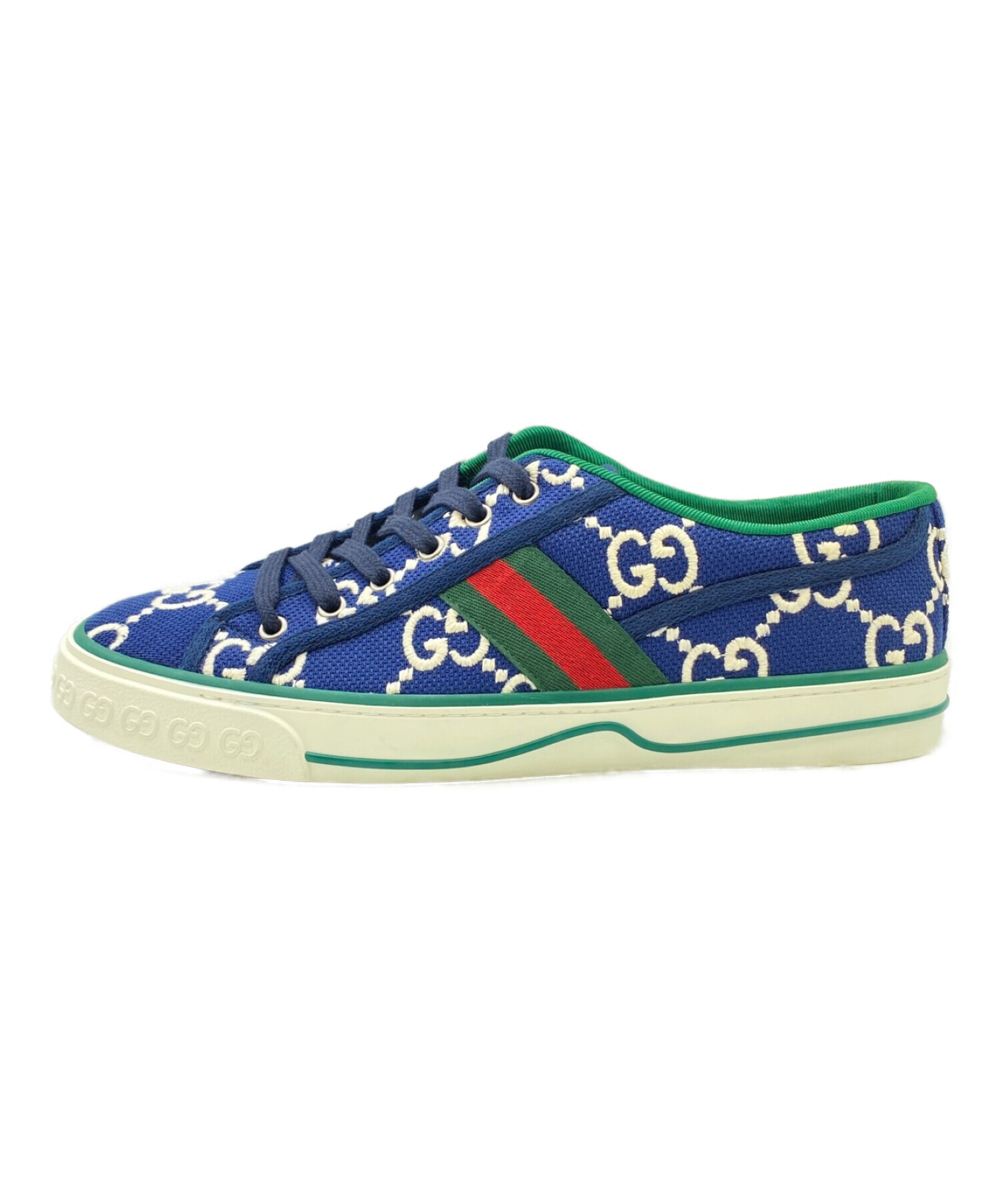 中古・古着通販】GUCCI (グッチ) GUCCI TENNIS 1977 ネイビー サイズ:9