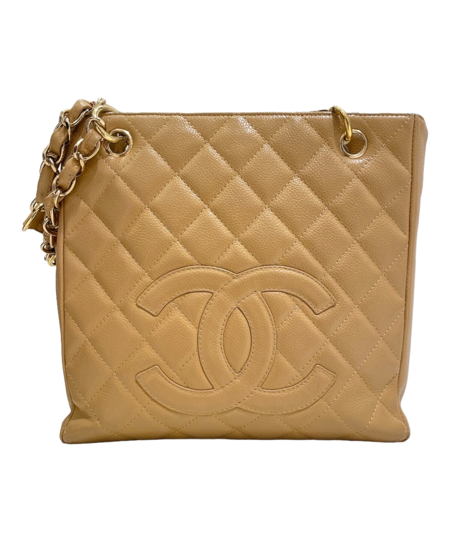 中古・古着通販】CHANEL (シャネル) マトラッセスクエアチェーントート