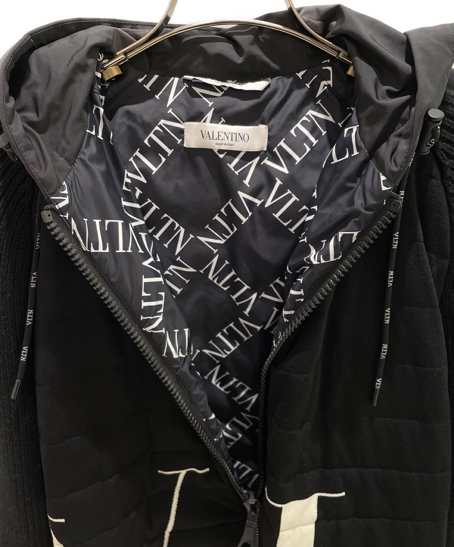 中古・古着通販】VALENTINO (ヴァレンティノ) ニットダウンジャケット