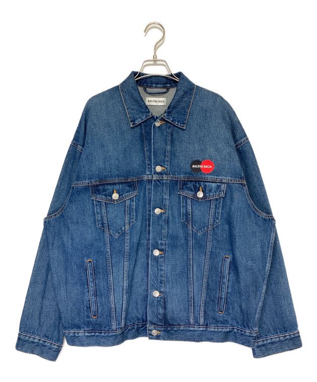 中古・古着通販】BALENCIAGA (バレンシアガ) UNIFORM DENIM JACKET インディゴ サイズ:34｜ブランド・古着通販  トレファク公式【TREFAC FASHION】スマホサイト