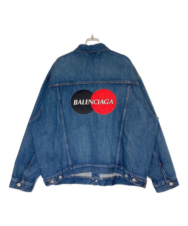 中古・古着通販】BALENCIAGA (バレンシアガ) UNIFORM DENIM JACKET インディゴ サイズ:34｜ブランド・古着通販  トレファク公式【TREFAC FASHION】スマホサイト