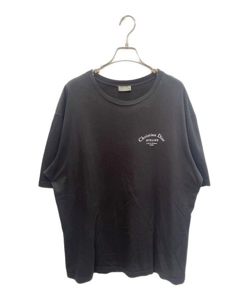 【中古・古着通販】Dior (ディオール) ATELIER プリント Tシャツ ブラック サイズ:XL｜ブランド・古着通販  トレファク公式【TREFAC FASHION】スマホサイト