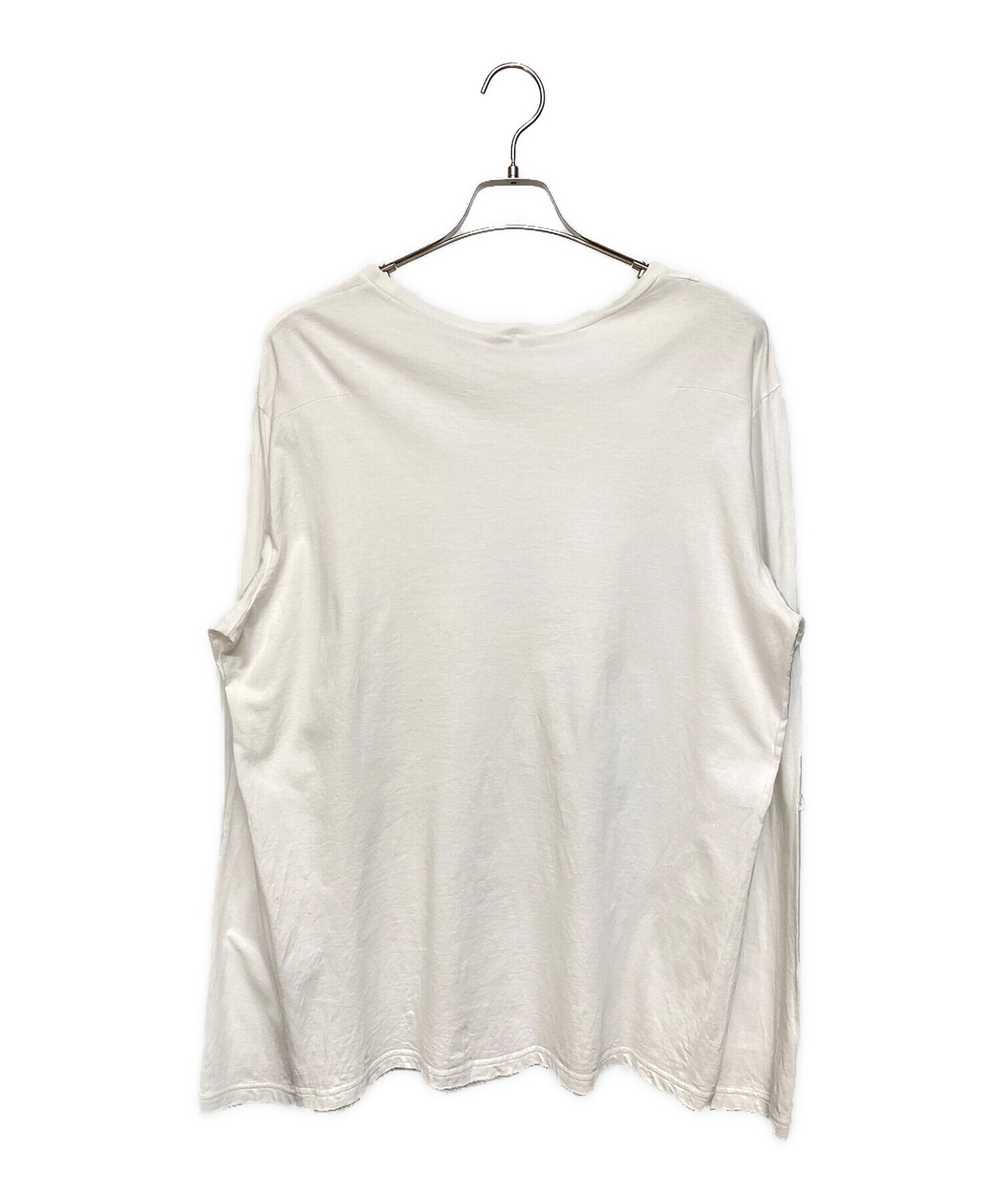 中古・古着通販】Dior (ディオール) BEE刺繍ロングTシャツ ホワイト
