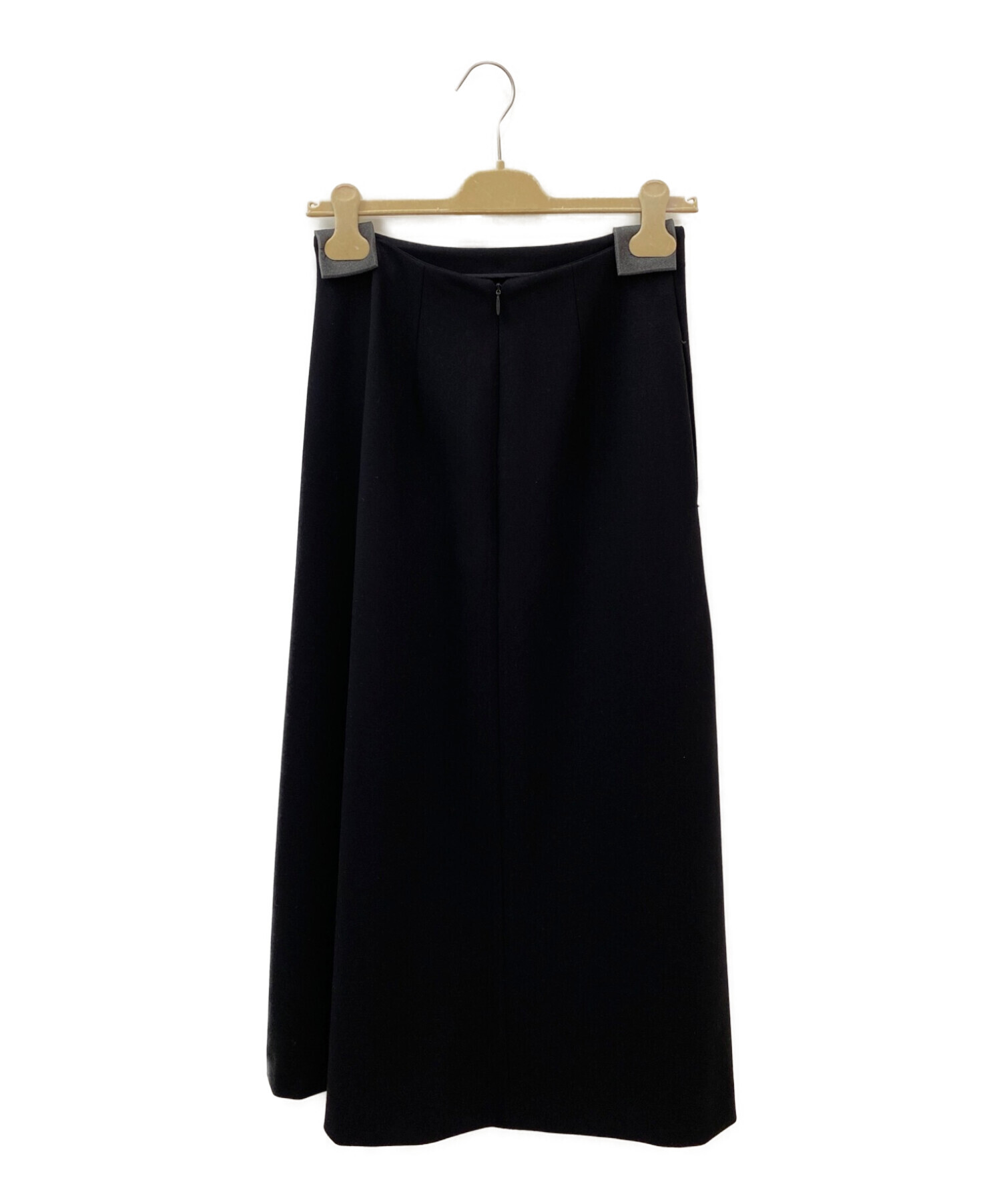 THE ROW (ザ ロウ) フローレス スキューバロングスカート ブラック サイズ:2