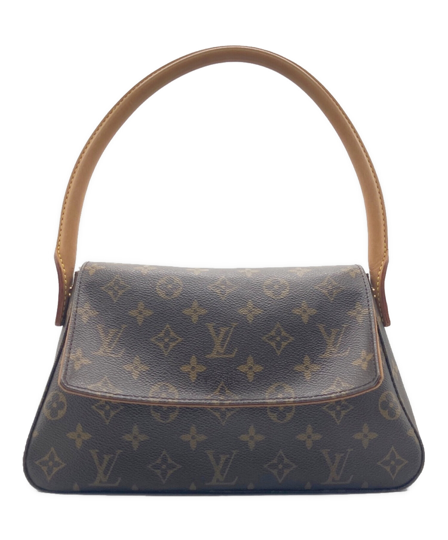 中古・古着通販】LOUIS VUITTON (ルイ ヴィトン) ミニルーピング/ハンドバッグ ブラウン｜ブランド・古着通販  トレファク公式【TREFAC FASHION】スマホサイト