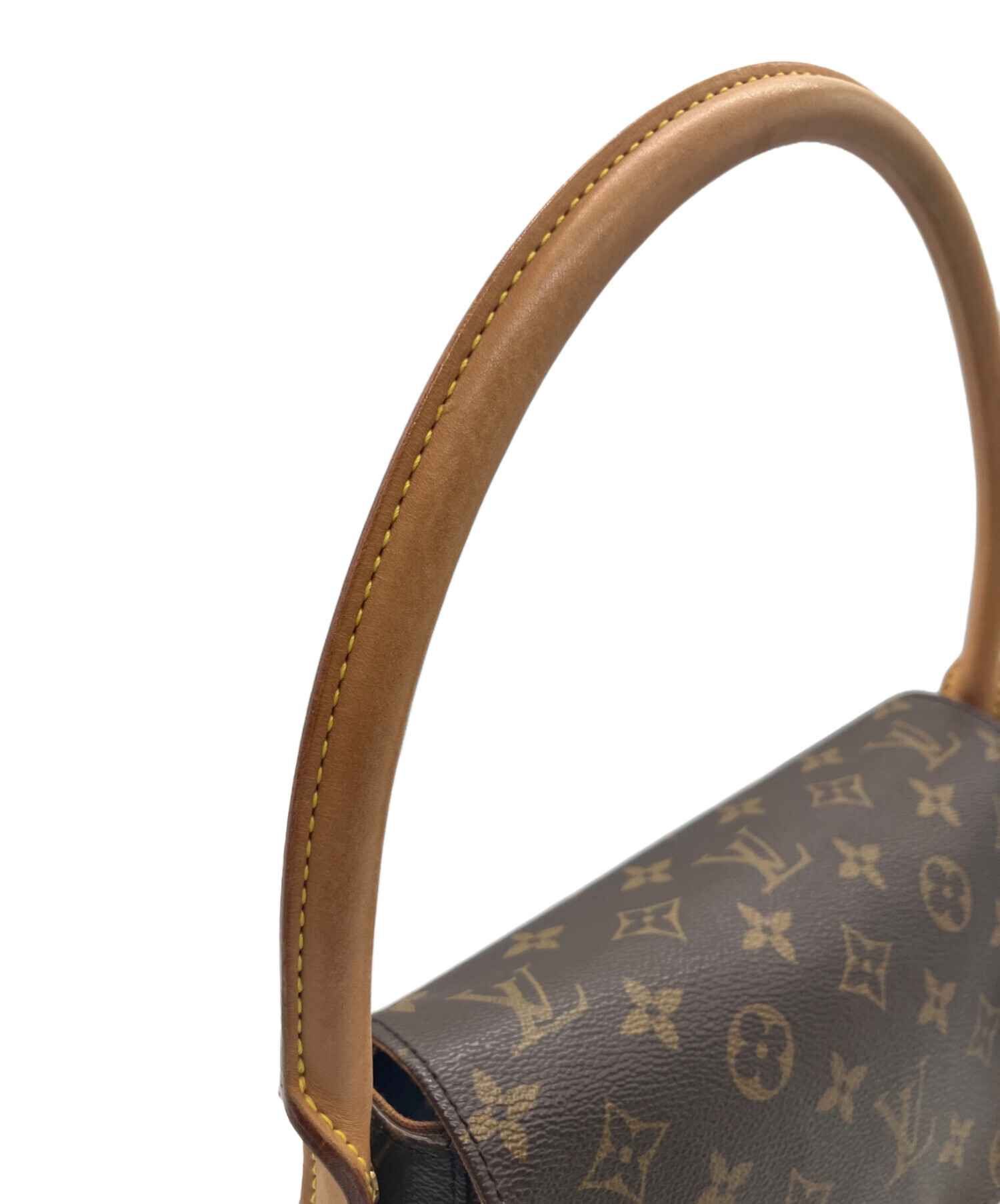 LOUIS VUITTON (ルイ ヴィトン) ミニルーピング/ハンドバッグ ブラウン