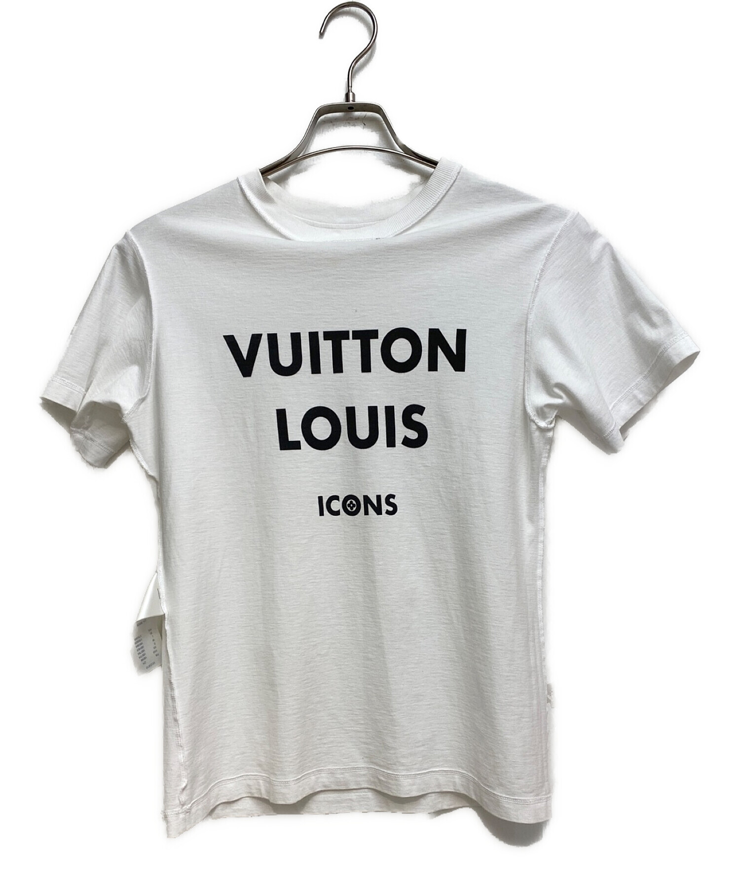 LOUIS VUITTON (ルイ ヴィトン) アイコンプリントTシャツ ホワイト サイズ:XS