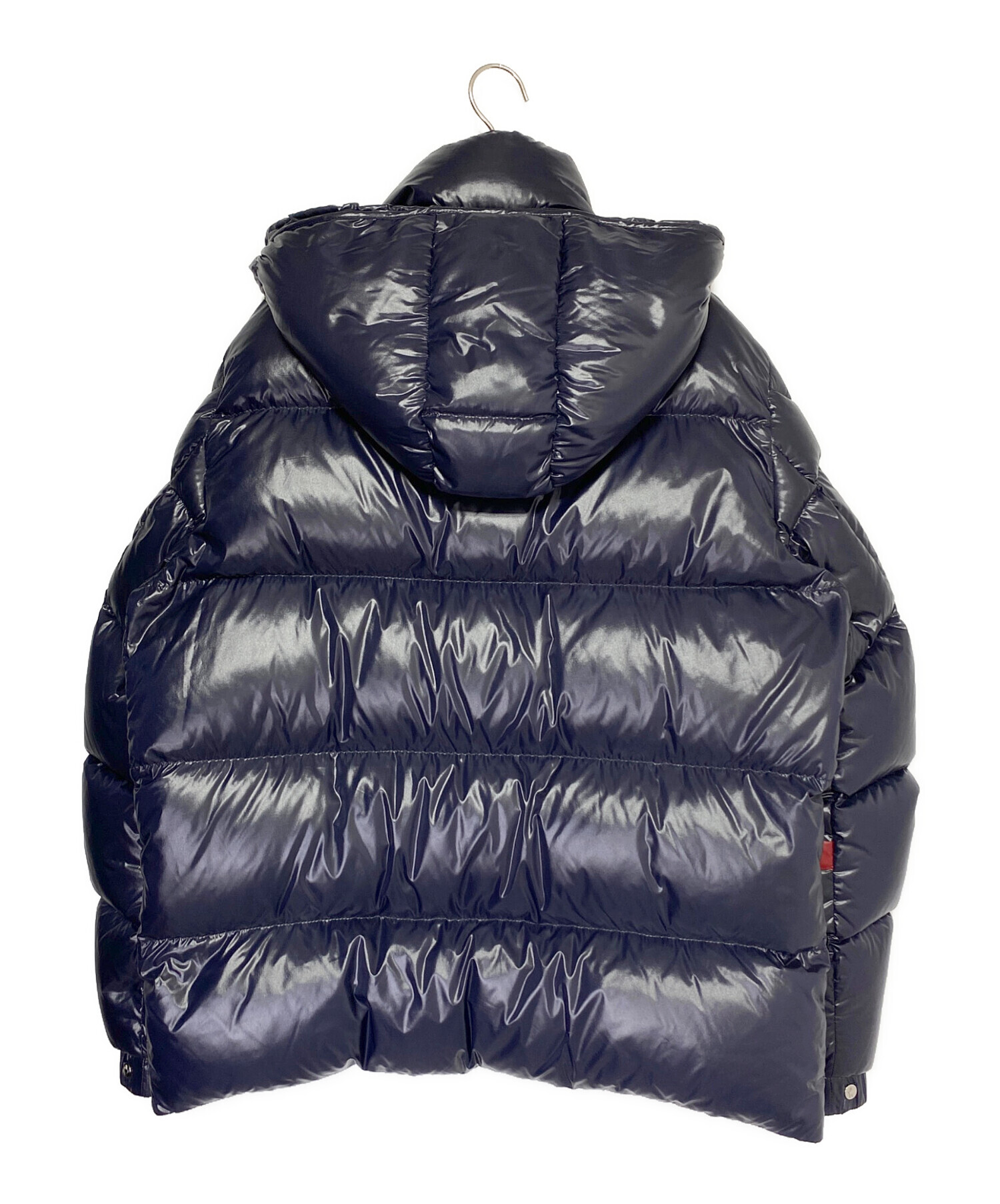 中古・古着通販】MONCLER (モンクレール) VALENTINO (ヴァレンティノ) ダウンジャケット ネイビー×レッド  サイズ:52｜ブランド・古着通販 トレファク公式【TREFAC FASHION】スマホサイト