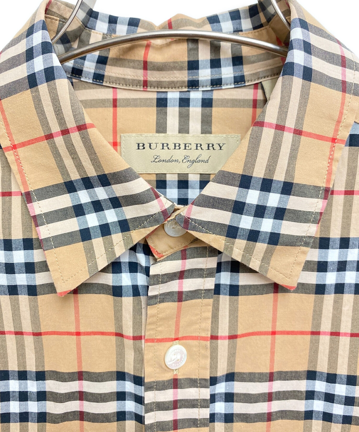 BURBERRY LONDON(バーバリーロンドン) ノバチェックチャイナシャツ