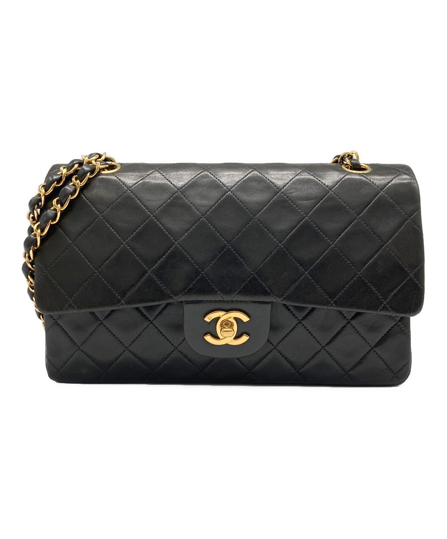 中古・古着通販】CHANEL (シャネル) Wフラップチェーン