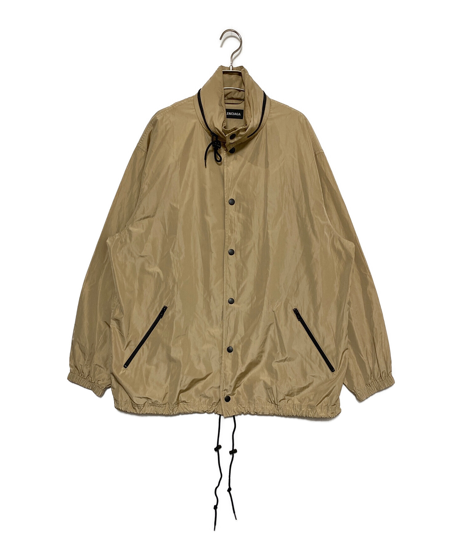 BALENCIAGA (バレンシアガ) Logo Raincoat ベージュ サイズ:44