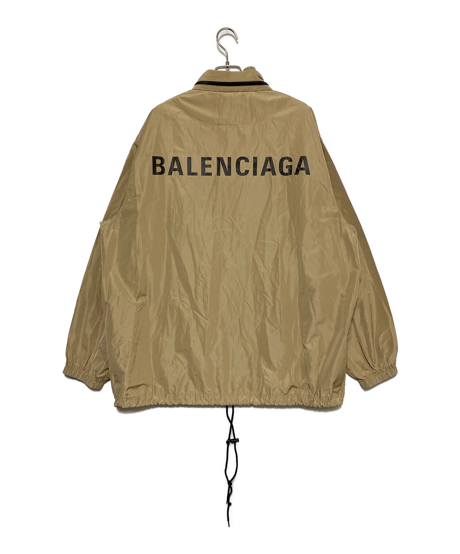 BALENCIAGA (バレンシアガ) Logo Raincoat ベージュ サイズ:44