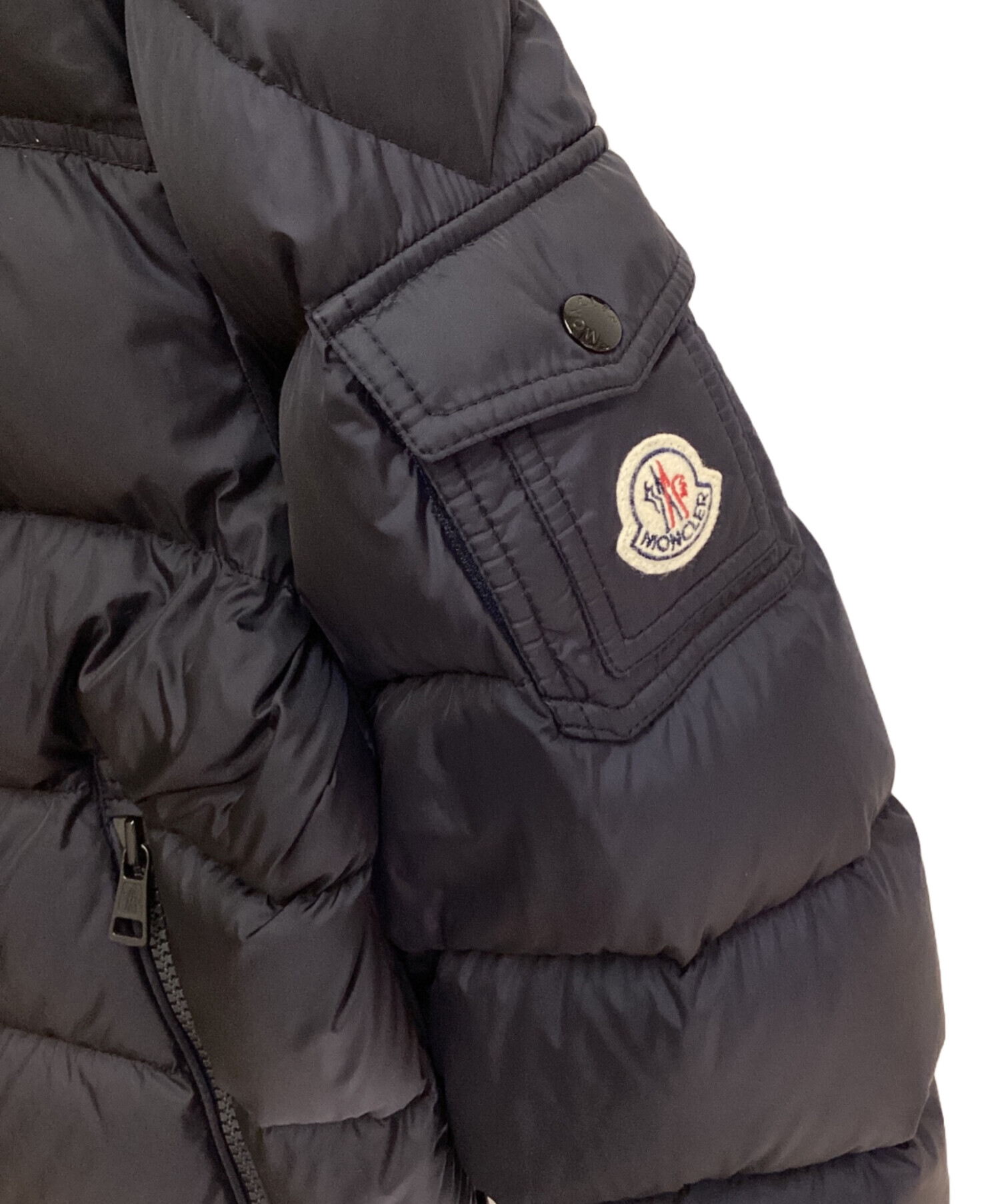 中古・古着通販】MONCLER (モンクレール) MARQUE（マルク）/ダウンジャケット ネイビー サイズ:1｜ブランド・古着通販  トレファク公式【TREFAC FASHION】スマホサイト