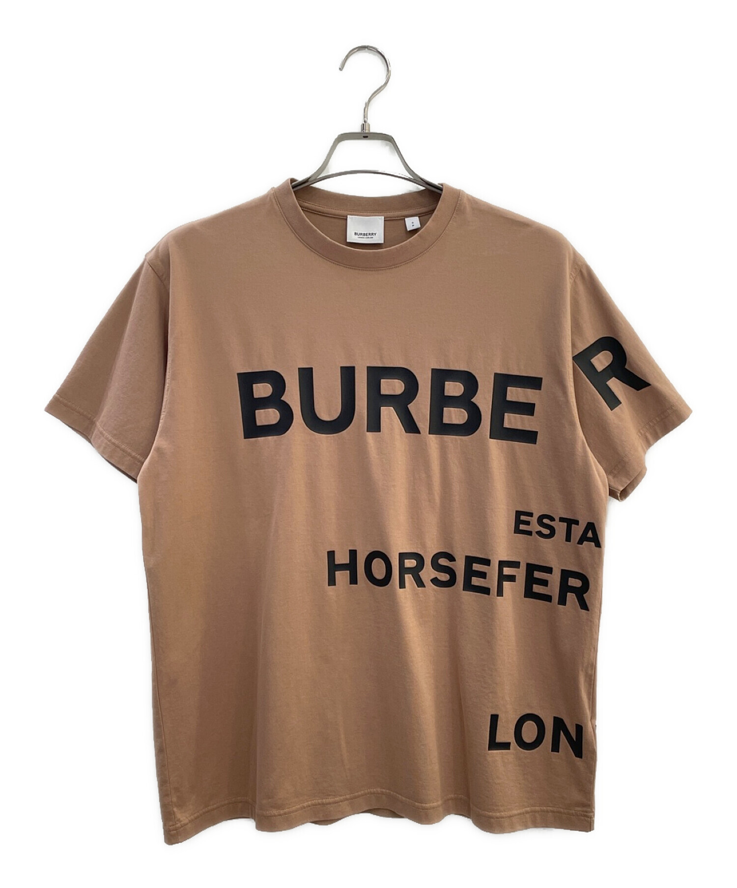 チャンピオン Burberry バーバリー Tシャツ コットン ホースフェリー S 