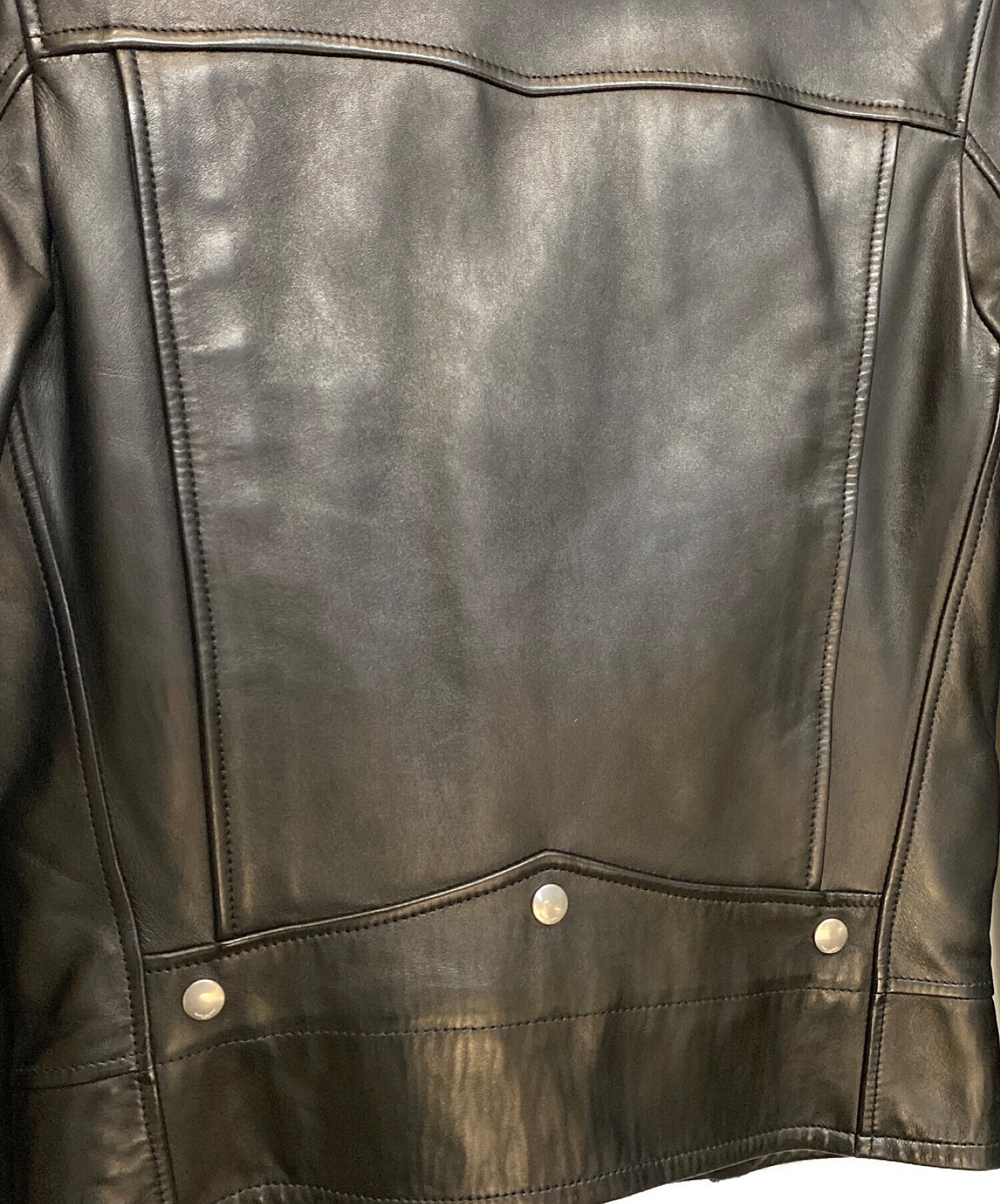 中古・古着通販】Saint Laurent Paris (サンローランパリ) 16SS L01 クラシックモーターサイクルレザージャケット/エディ期/Archive  ブラック サイズ:44｜ブランド・古着通販 トレファク公式【TREFAC FASHION】スマホサイト