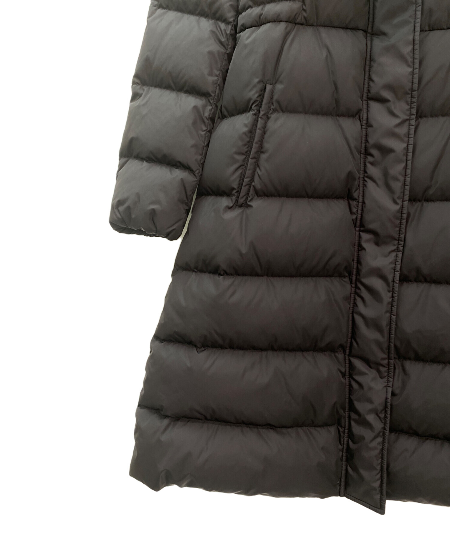 中古・古着通販】MONCLER (モンクレール) CHONDRILLE/ダウンコート ブラック｜ブランド・古着通販 トレファク公式【TREFAC  FASHION】スマホサイト