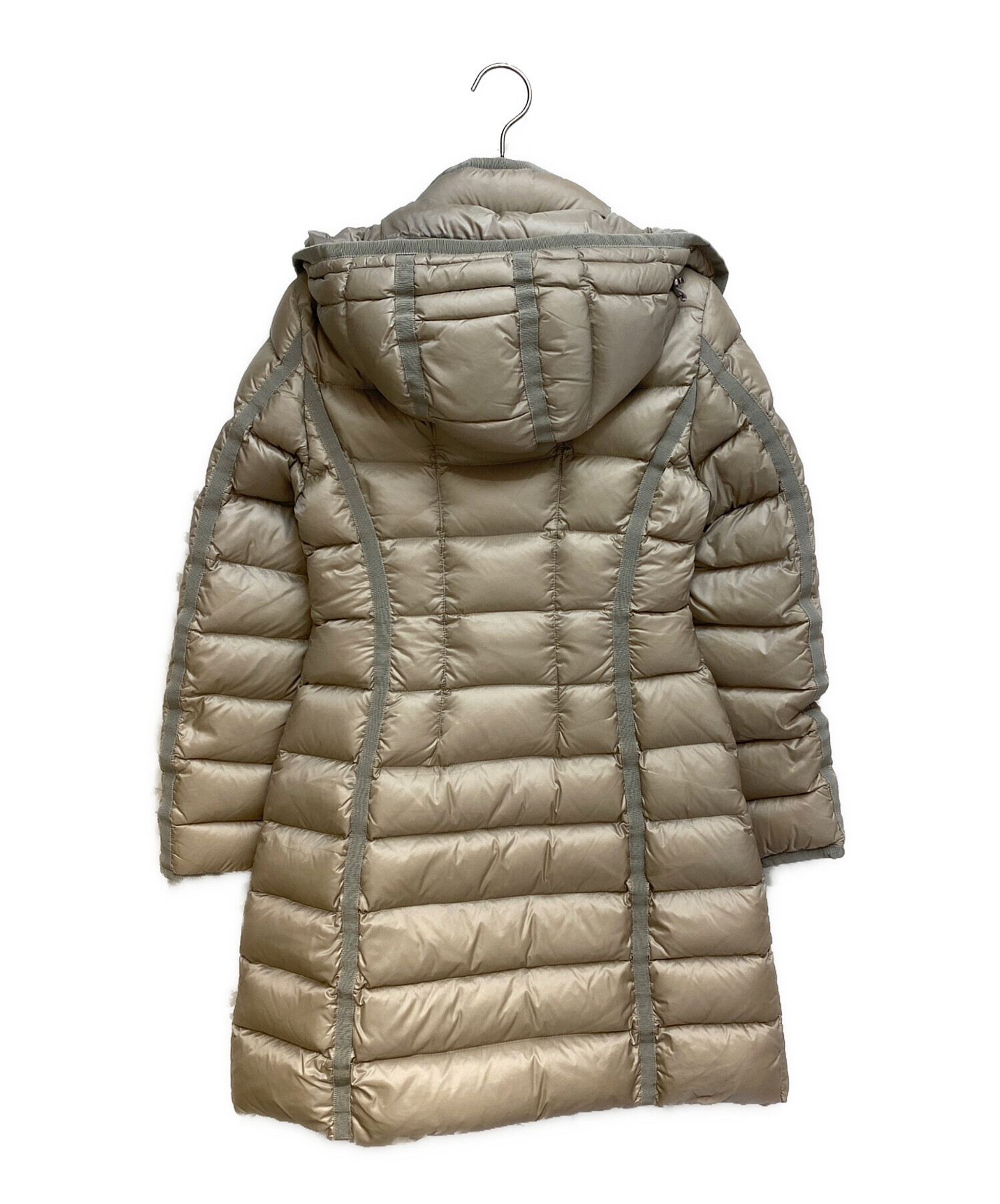 中古・古着通販】MONCLER (モンクレール) HERMINE（エルミンヌ）/ダウンコート ベージュ｜ブランド・古着通販  トレファク公式【TREFAC FASHION】スマホサイト