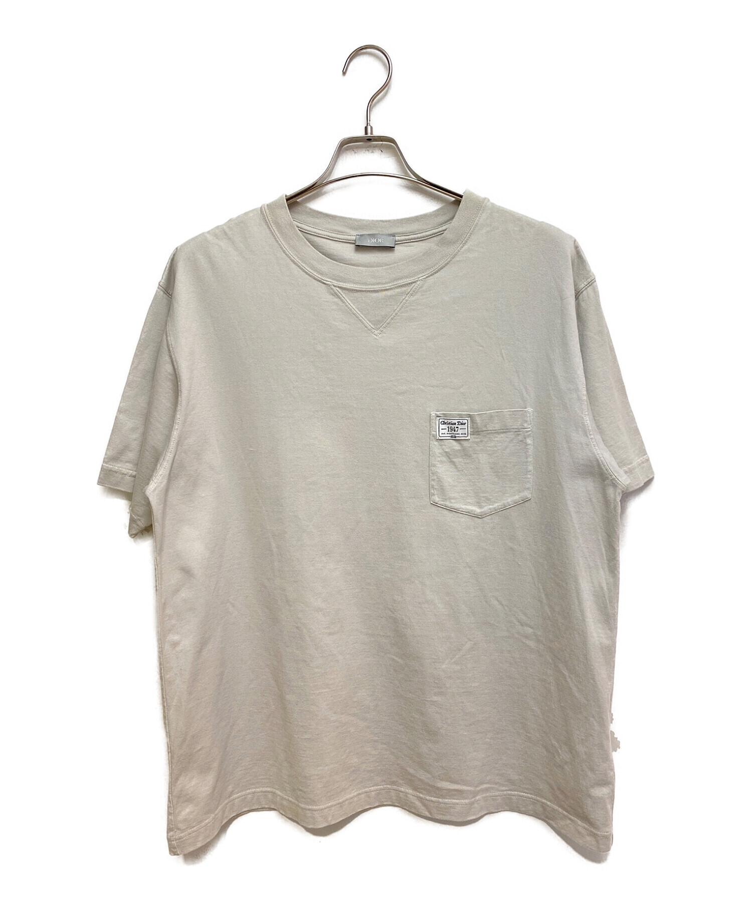 中古・古着通販】Dior (ディオール) ポケットTシャツ グレー サイズ:L