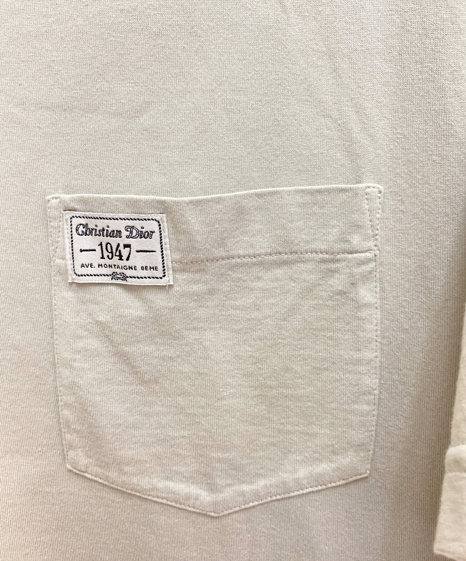 中古・古着通販】Dior (ディオール) ポケットTシャツ グレー サイズ:L 