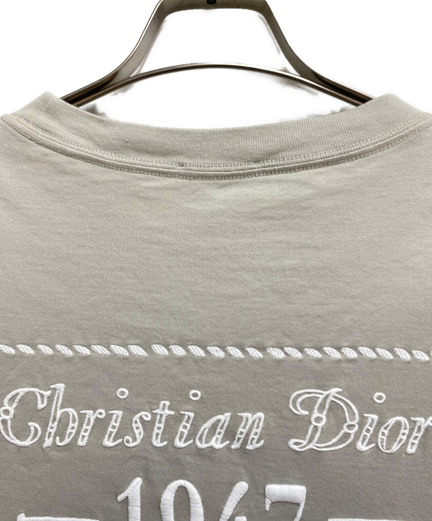 中古・古着通販】Dior (ディオール) ポケットTシャツ グレー サイズ:L 