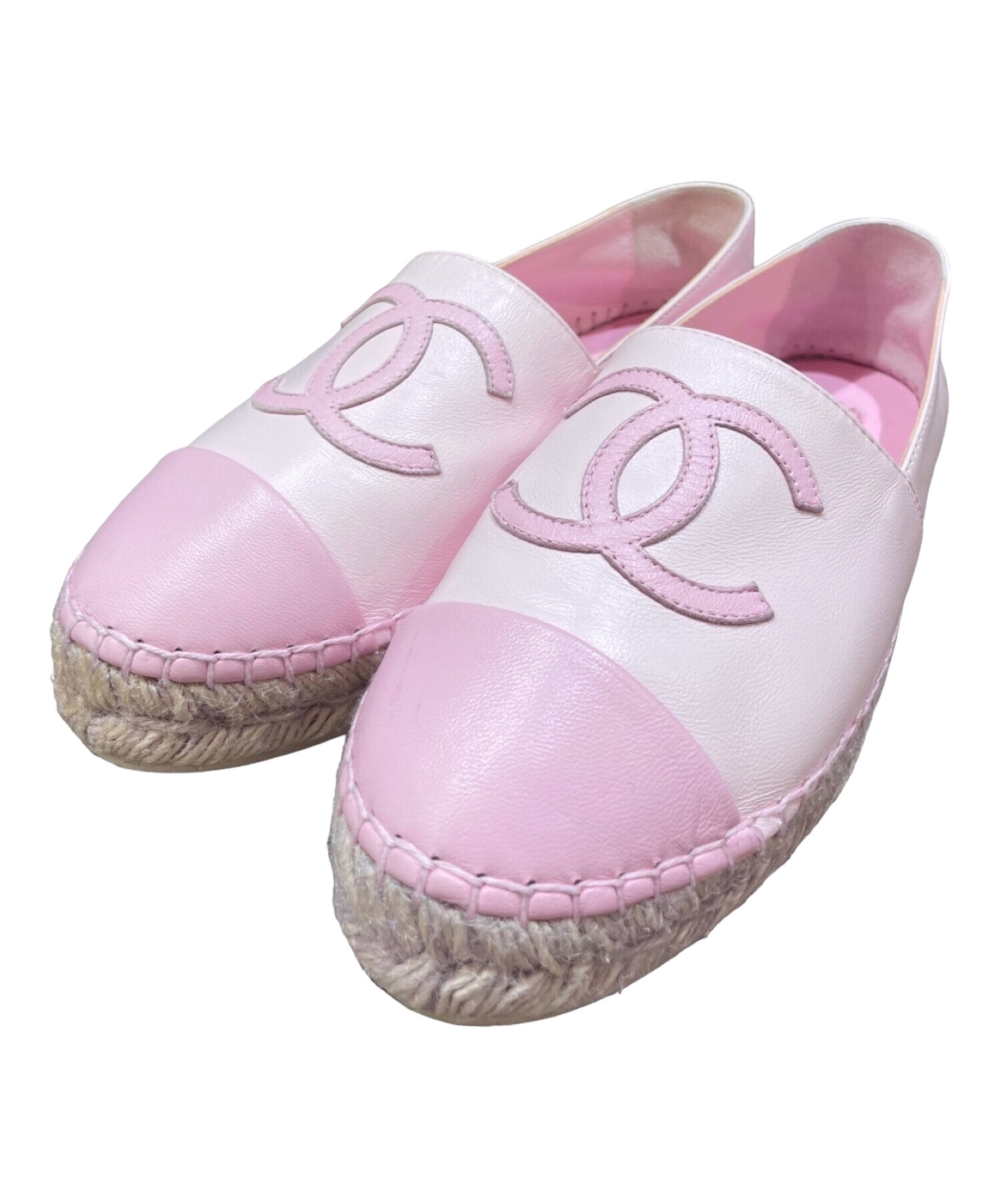 中古・古着通販】CHANEL (シャネル) Coco Mark Espadrille Shoes 