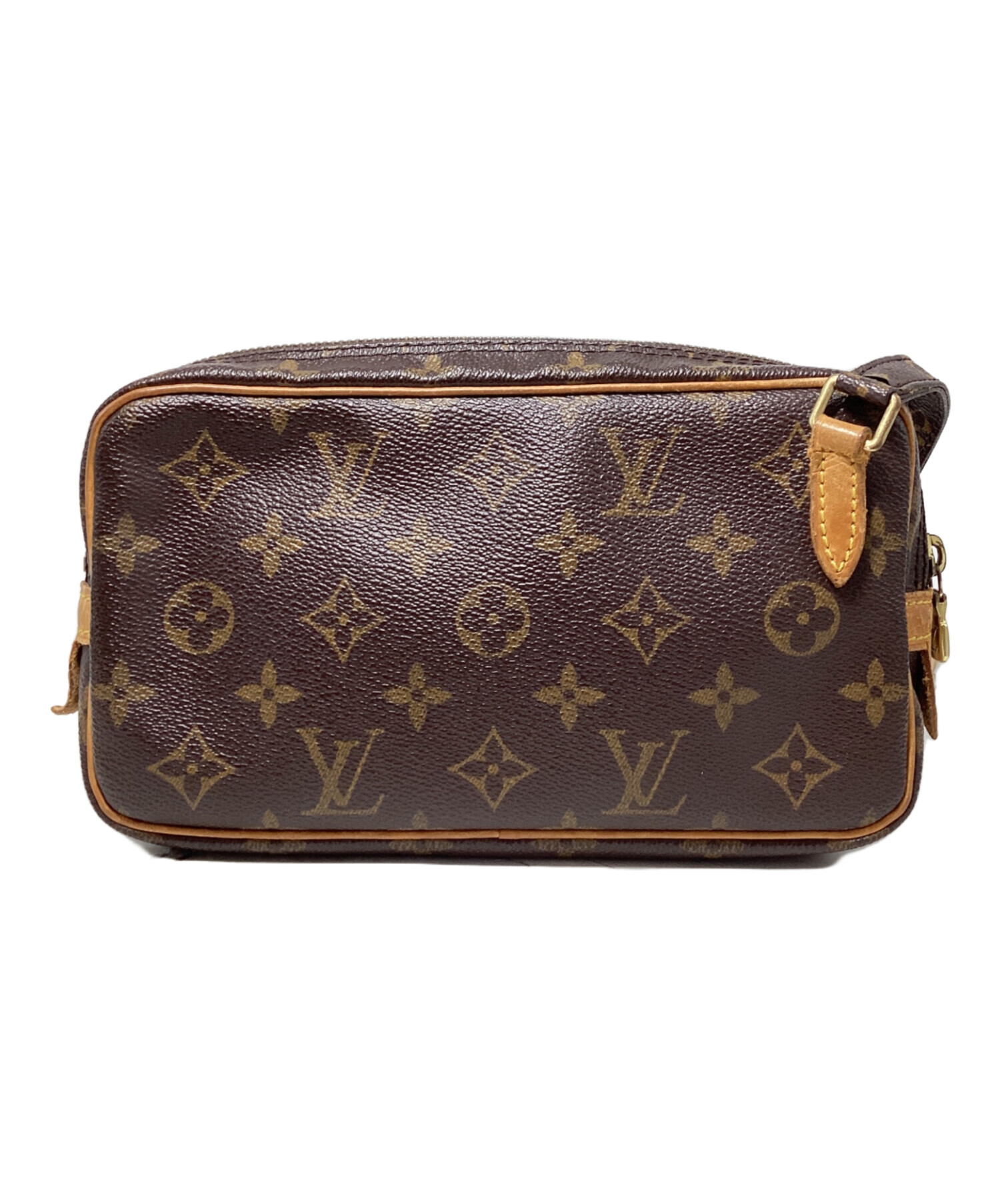 LOUIS VUITTON (ルイ ヴィトン) ポシェットマルリーバンドリエール/ショルダーポーチ ブラウン