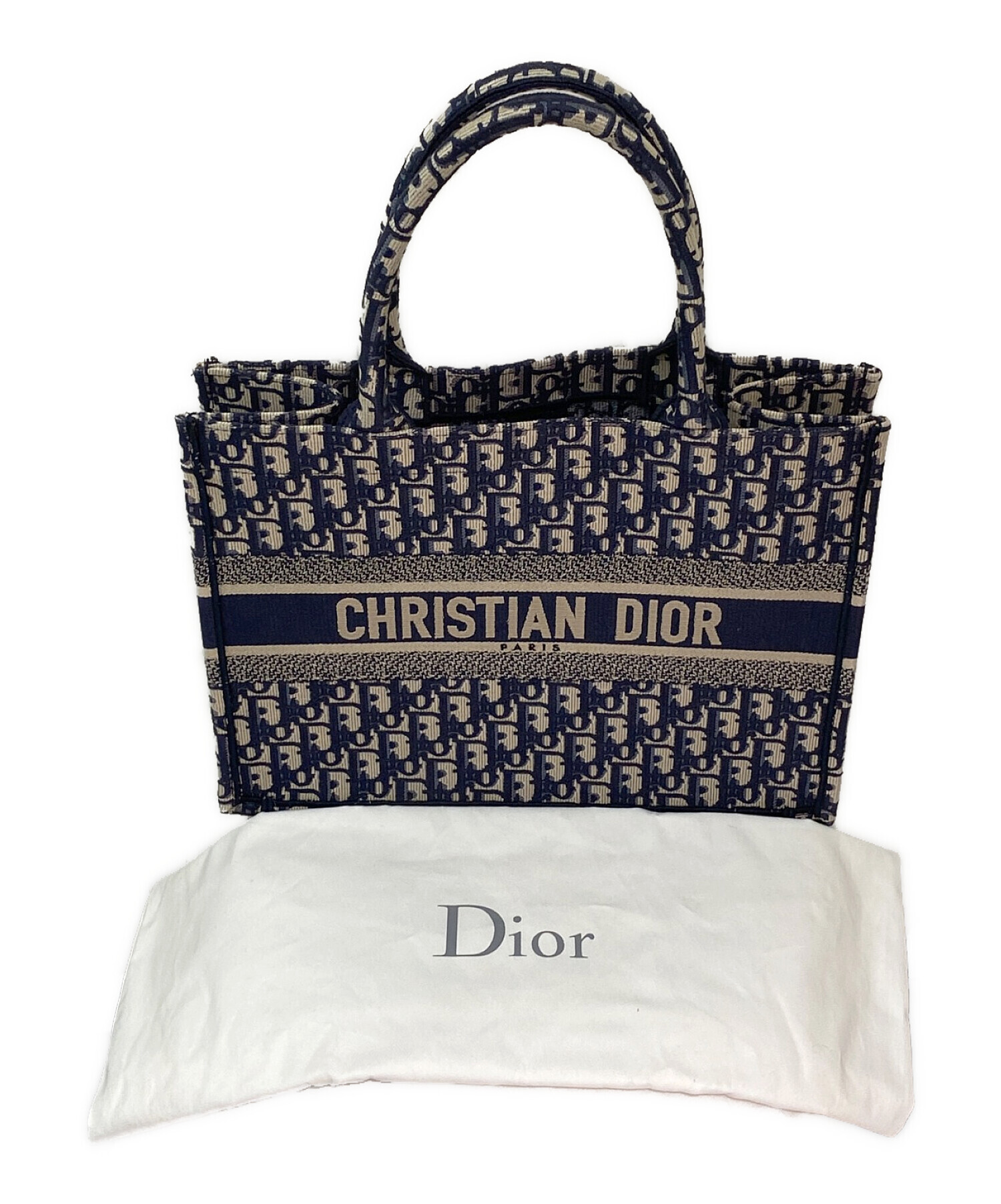 中古・古着通販】Christian Dior (クリスチャン ディオール) BOOK TOTE ...