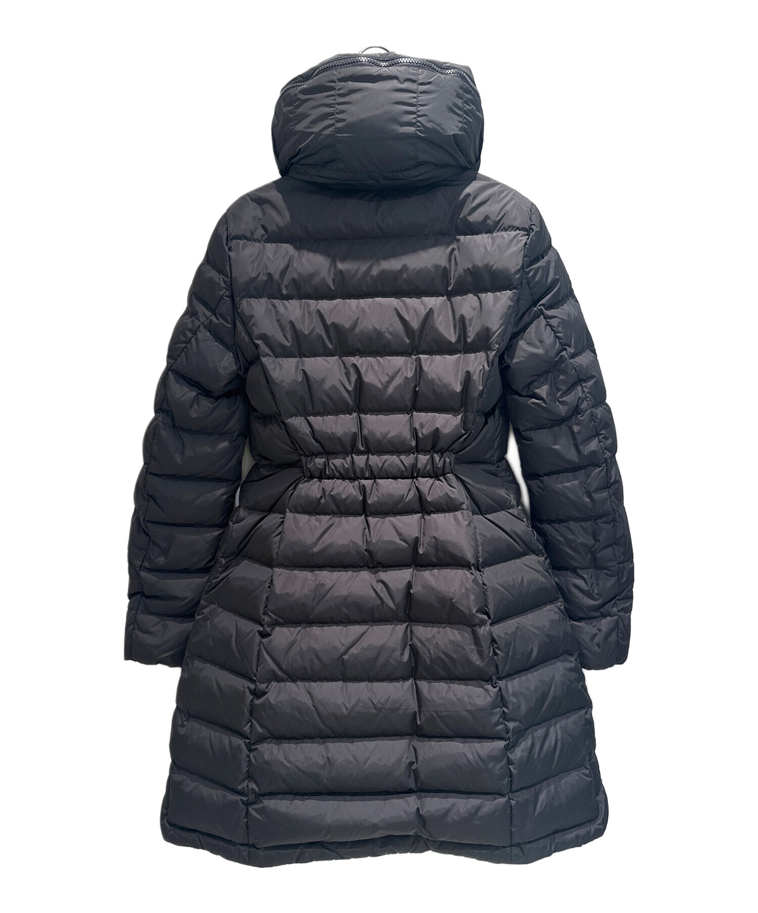 中古・古着通販】MONCLER (モンクレール) FLAMMETTEロングダウンジャケット ブラック サイズ:1｜ブランド・古着通販  トレファク公式【TREFAC FASHION】スマホサイト