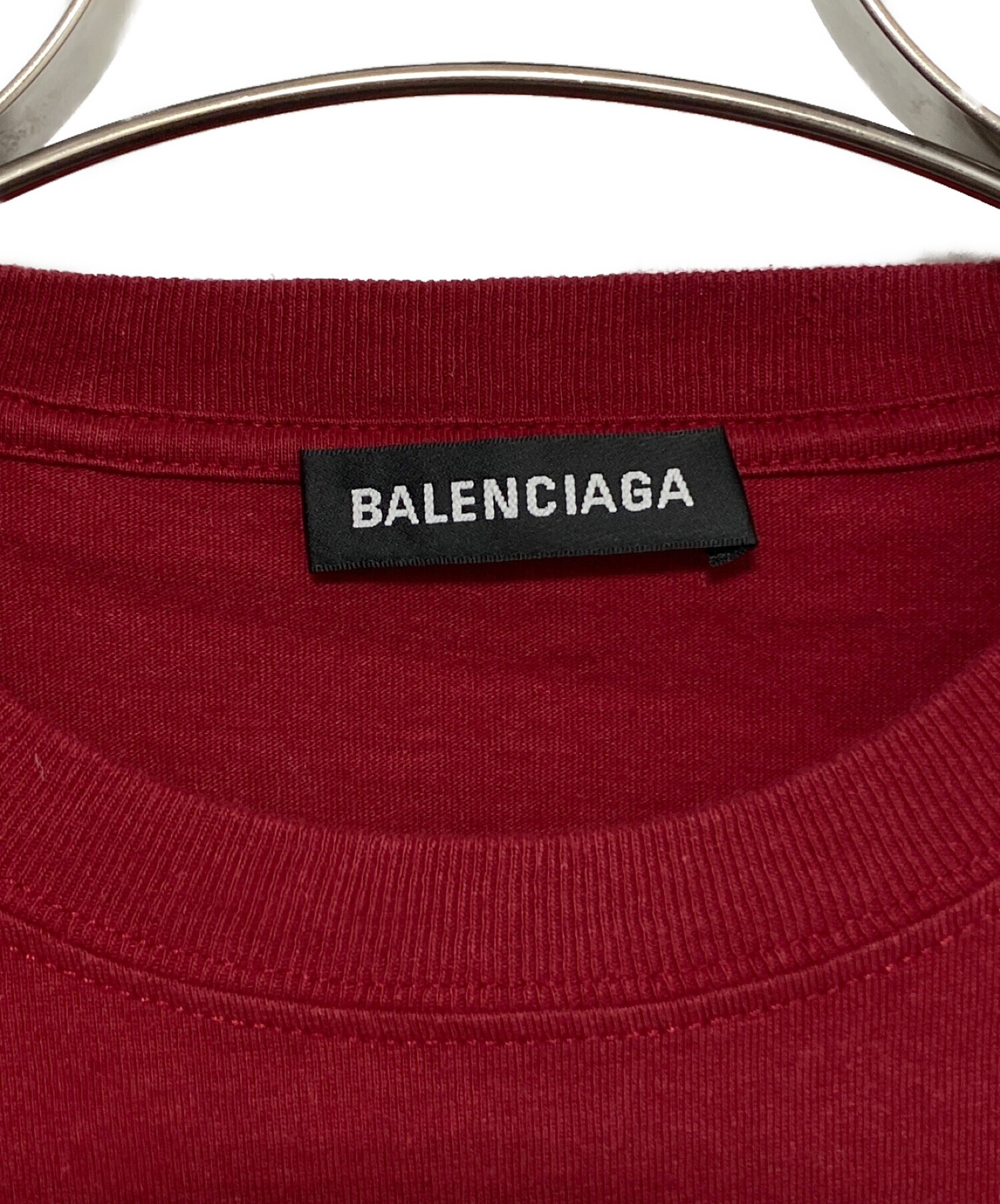 中古・古着通販】BALENCIAGA (バレンシアガ) ワンポイントロゴTシャツ