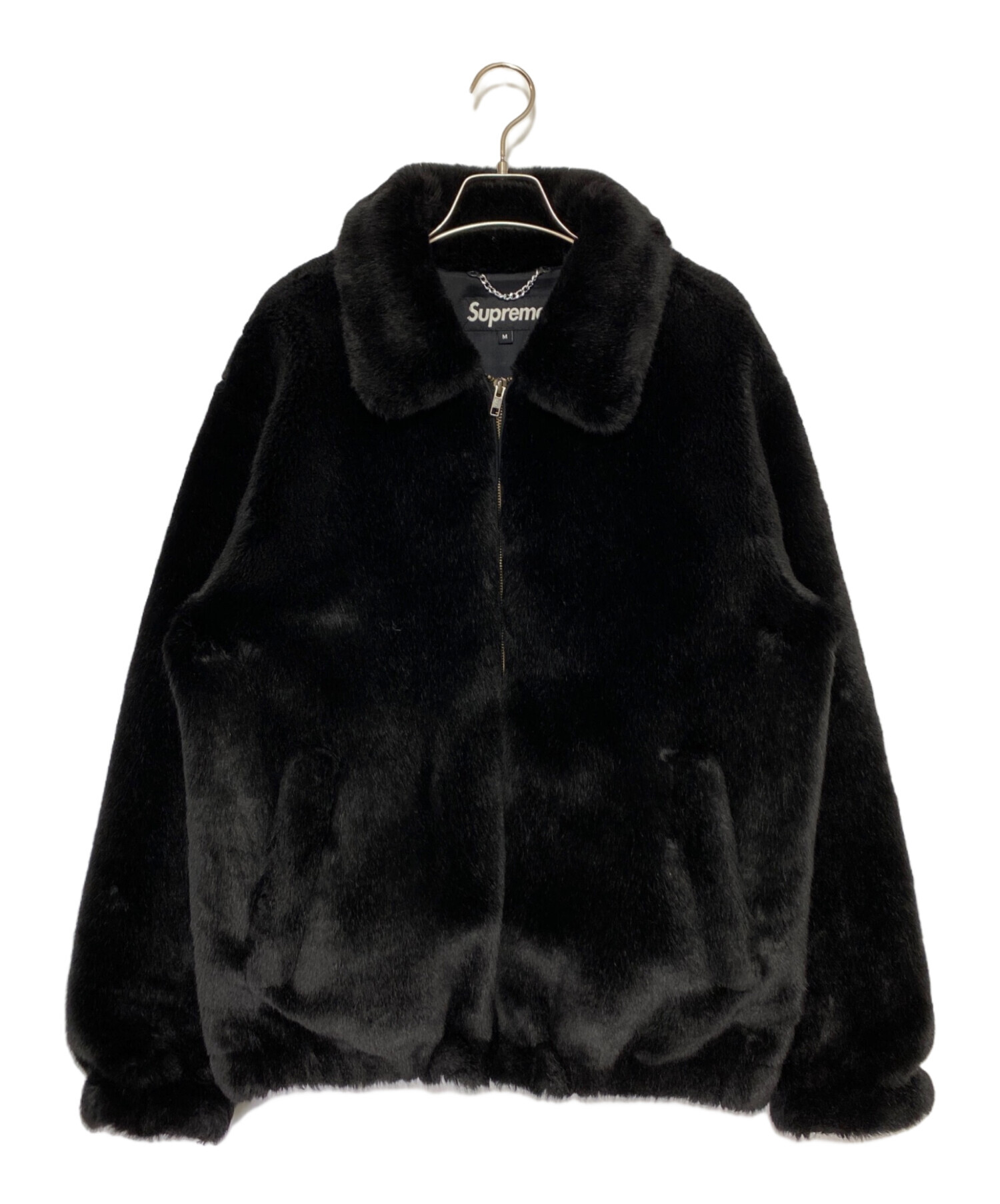 中古・古着通販】SUPREME (シュプリーム) Faux Fur Bomber Jacket ブラック サイズ:M｜ブランド・古着通販  トレファク公式【TREFAC FASHION】スマホサイト