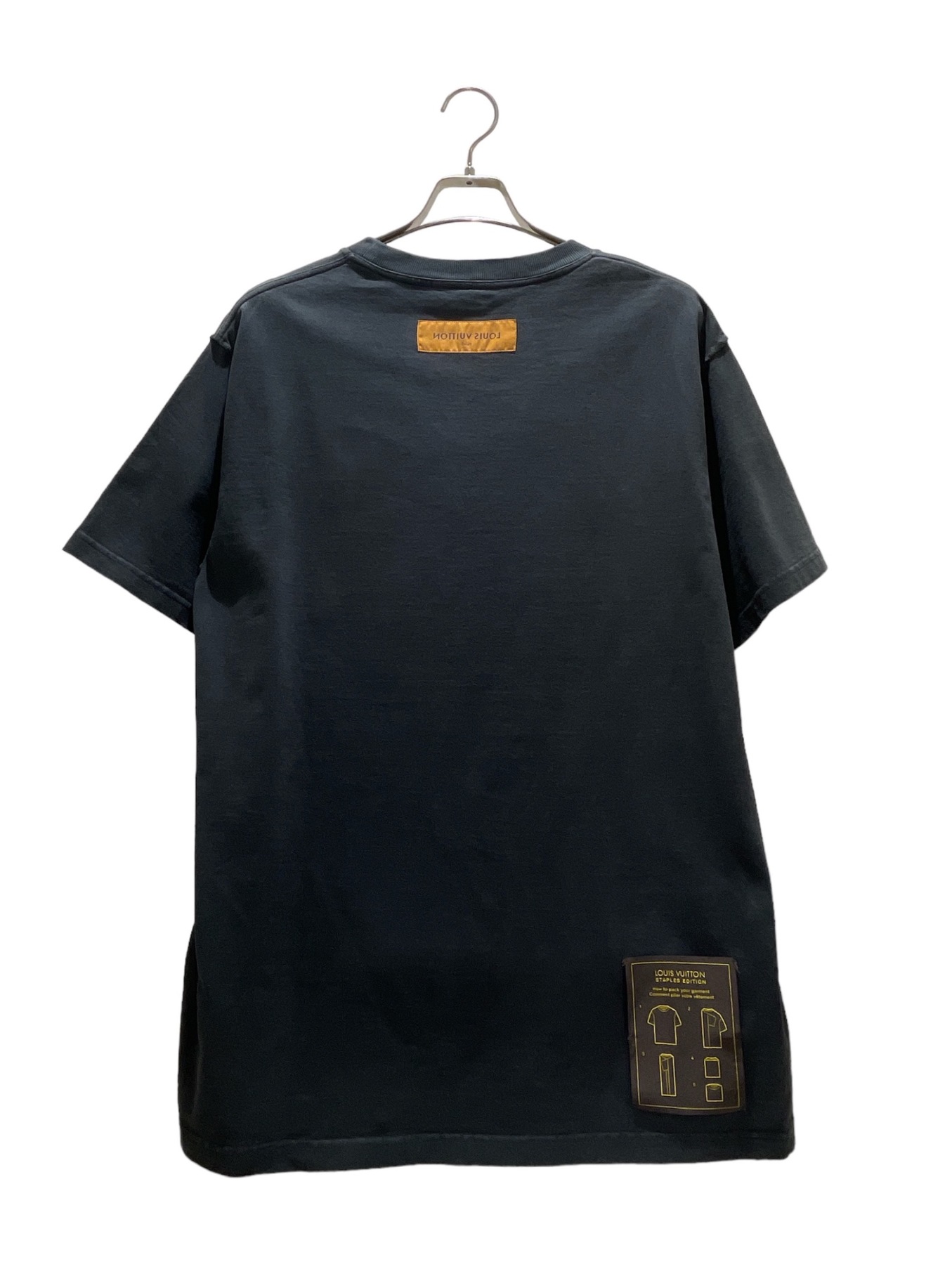 LOUIS VUITTON (ルイ ヴィトン) インサイドアウトTシャツ ブラック サイズ:L