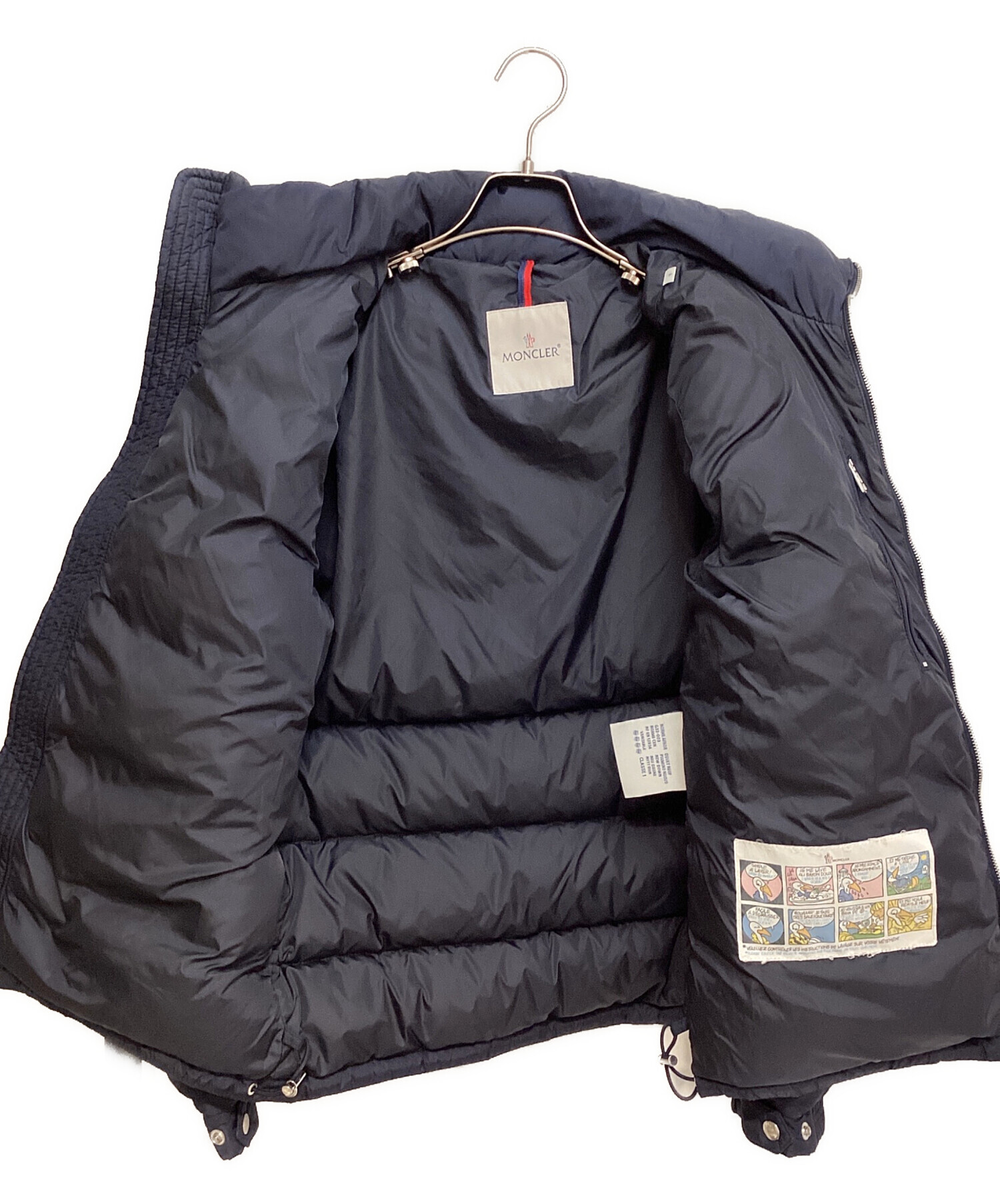 中古・古着通販】MONCLER (モンクレール) ARCS（アークス）/ダウンジャケット ネイビー サイズ:1｜ブランド・古着通販  トレファク公式【TREFAC FASHION】スマホサイト