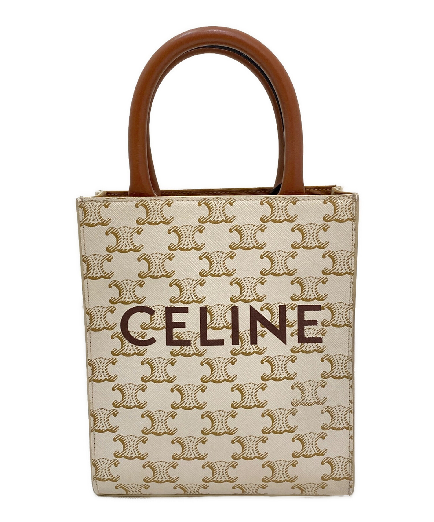 中古・古着通販】CELINE (セリーヌ) ミニバーティカルカバ ホワイト サイズ:ミニ｜ブランド・古着通販 トレファク公式【TREFAC  FASHION】スマホサイト