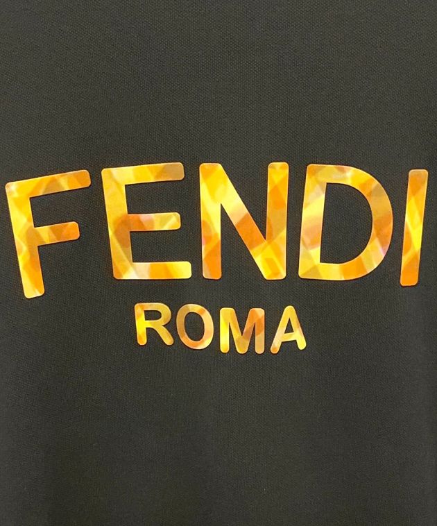 中古・古着通販】FENDI (フェンディ) ロゴクルーネックスウェット 