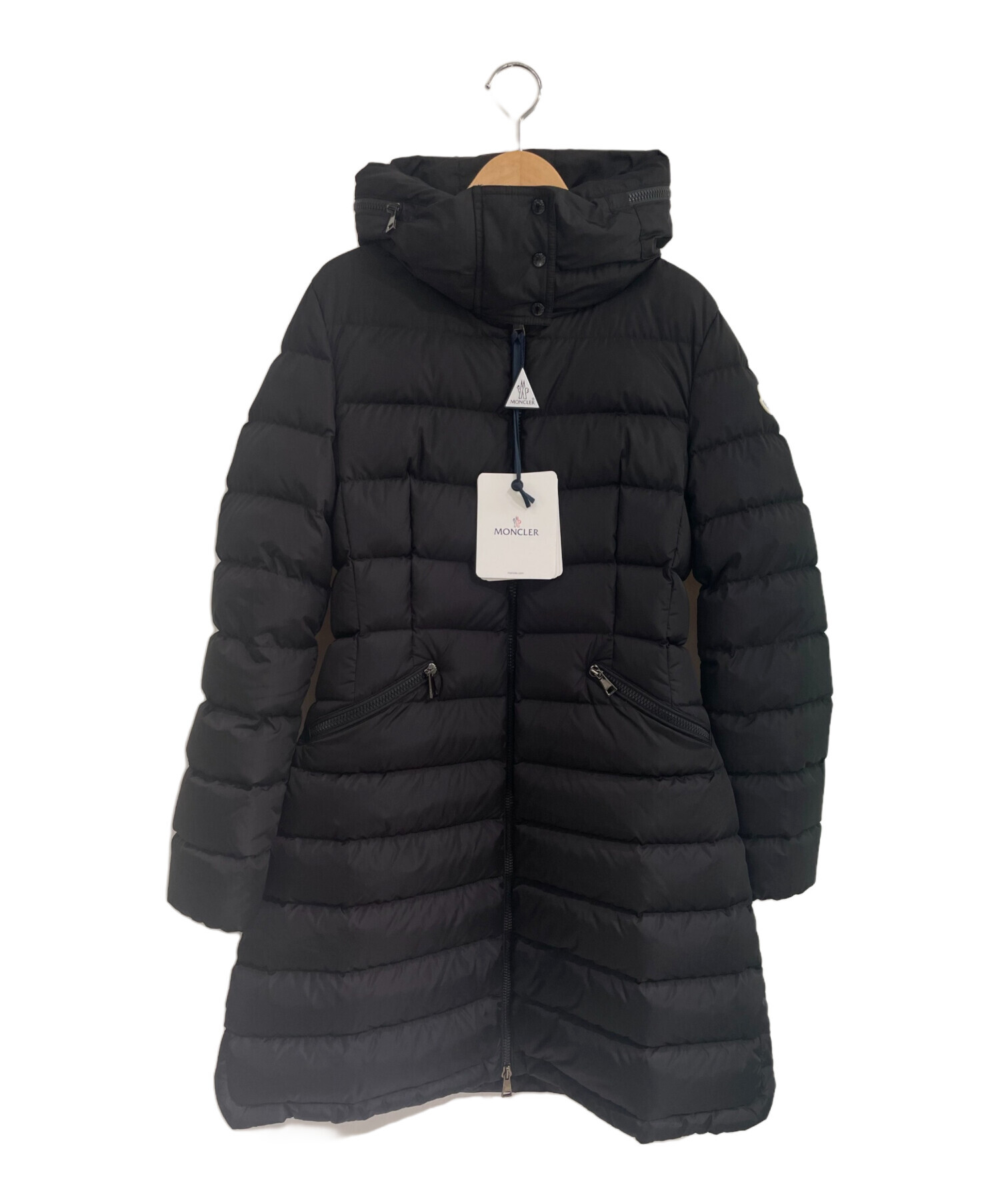 MONCLER (モンクレール) FLAMMETTE/ダウンコート ブラック サイズ:2