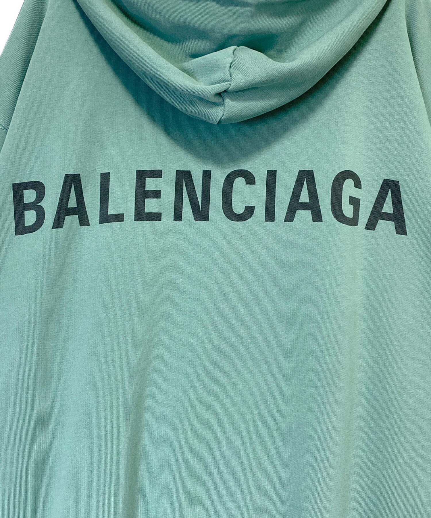 中古・古着通販】BALENCIAGA (バレンシアガ) パーカー グリーン サイズ:XXL｜ブランド・古着通販 トレファク公式【TREFAC  FASHION】スマホサイト