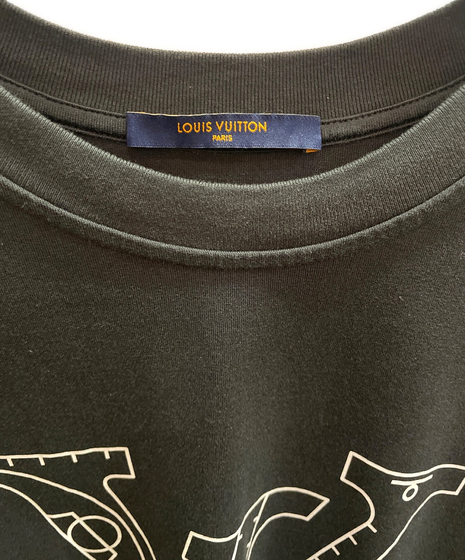 中古・古着通販】LOUIS VUITTON (ルイ ヴィトン) NBAロゴプリントクルーネックTシャツ ブラック サイズ:XL｜ブランド・古着通販  トレファク公式【TREFAC FASHION】スマホサイト