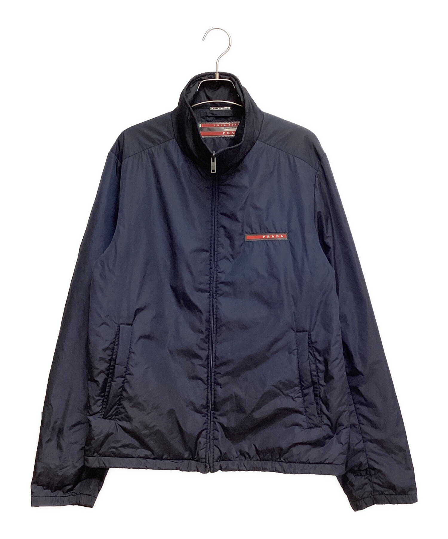 PRADA SPORTS (プラダスポーツ) Padded nylon jacket（パテッドナイロンジャケット） ネイビー サイズ:50