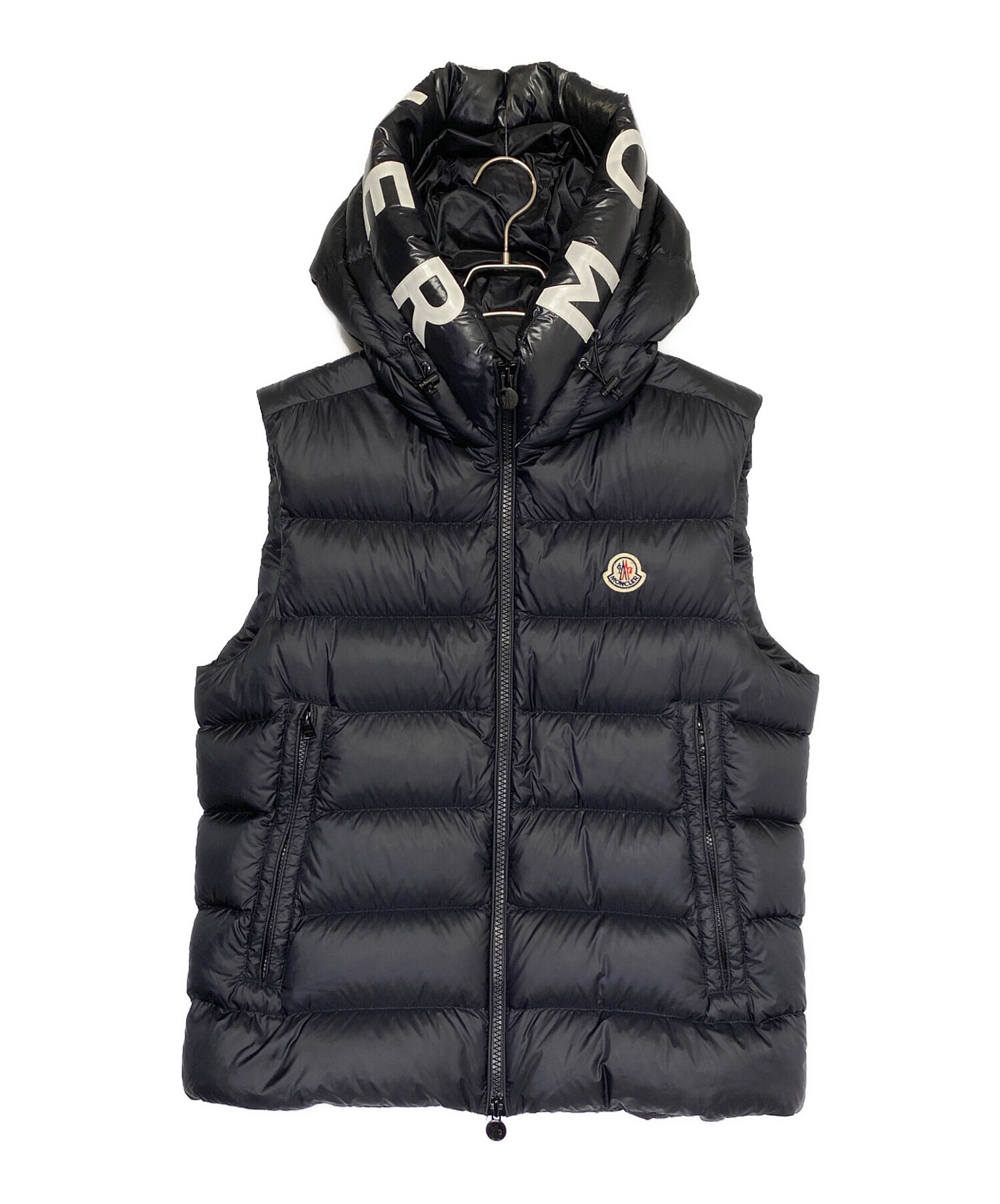 中古・古着通販】MONCLER (モンクレール) MONTREUIL/ダウンベスト ブラック サイズ:2｜ブランド・古着通販  トレファク公式【TREFAC FASHION】スマホサイト