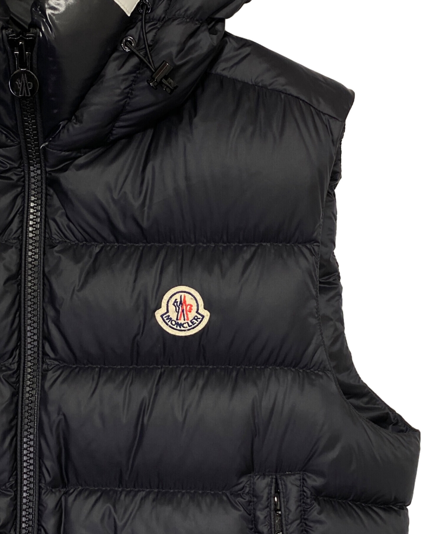 中古・古着通販】MONCLER (モンクレール) MONTREUIL/ダウンベスト ブラック サイズ:2｜ブランド・古着通販  トレファク公式【TREFAC FASHION】スマホサイト