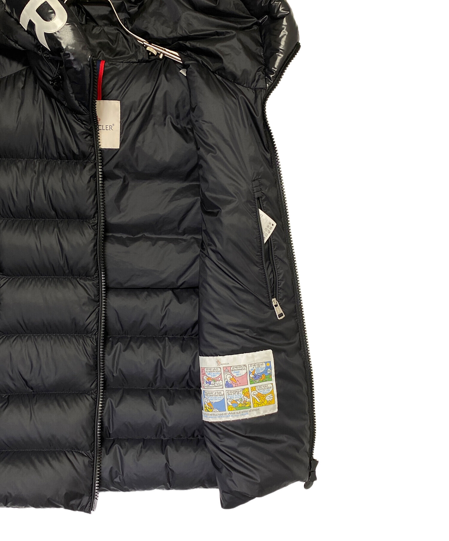 中古・古着通販】MONCLER (モンクレール) MONTREUIL/ダウンベスト ブラック サイズ:2｜ブランド・古着通販  トレファク公式【TREFAC FASHION】スマホサイト